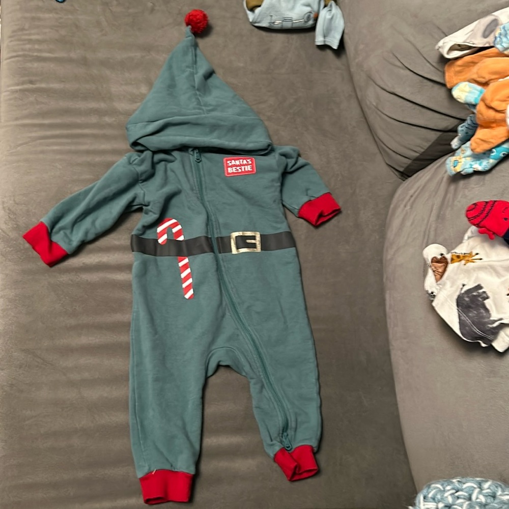 Cotton On holiday Christmas baby outfit